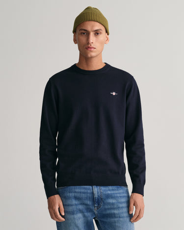 Pull col rond en coton · Fashion Cloud 11fd4c76