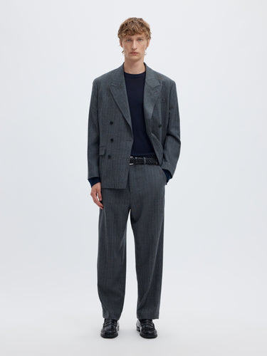 SLMTRAY LS KNIT REG MERINO CREW NOOS · Fashion Cloud 27cb059a