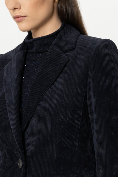 Cord-Ein-Knopf-Blazer · Fashion Cloud 34700132