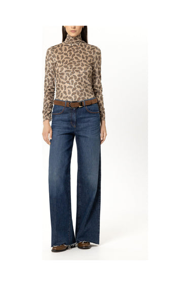 Turtleneck-Shirt mit Print · Fashion Cloud 5bd79d0f