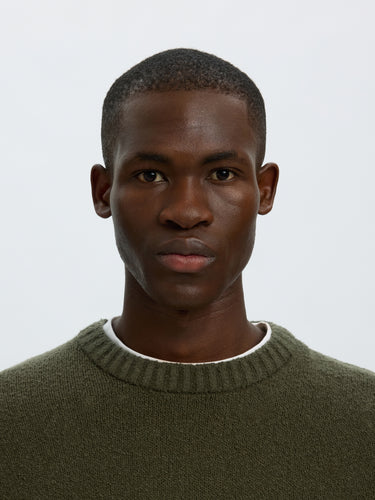 SLMALEX LS KNIT RLX CREW NECK NOOS · Fashion Cloud 7397b005