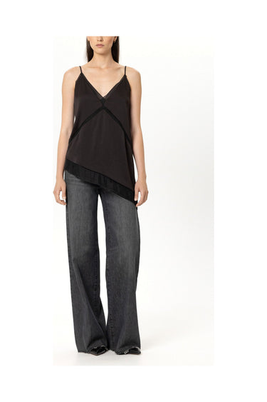 Satin-Organza-Top · Fashion Cloud d5eee016