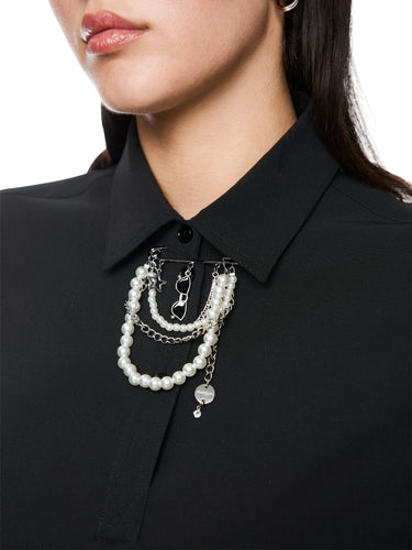 Broche avec perles · Fashion Cloud e8d2da38