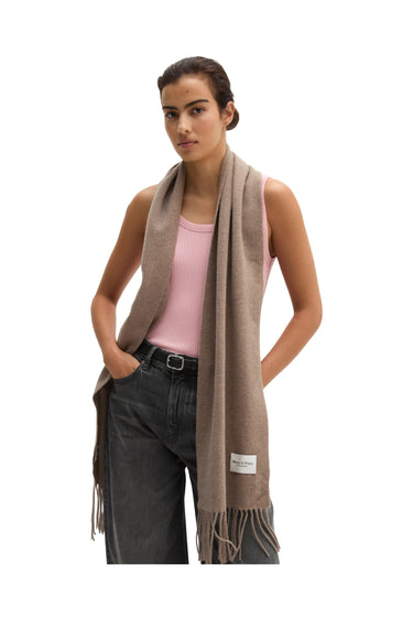 Scarf, woven wool, long fringes, so · Fashion Cloud f44ae077