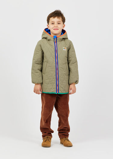Wendbarer Parka mit Kapuze